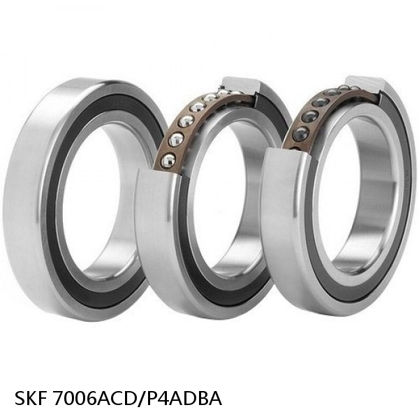 7006ACD/P4ADBA SKF Super Precision,Super Precision Bearings,Super Precision Angular Contact,7000 Series,25 Degree Contact Angle